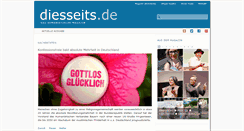 Desktop Screenshot of diesseits.de