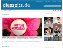 Tablet Screenshot of diesseits.de